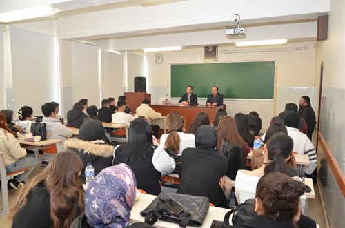 Kaymakam TUNCER, Yüksekokul Öğrencilerine Kariyer Planlaması Hakkında Söyleşi Düzenledi 